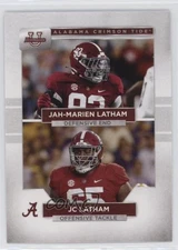 2023 Bowman U Alabama Crimson Tide JC Latham Jah-Marien Latham #87