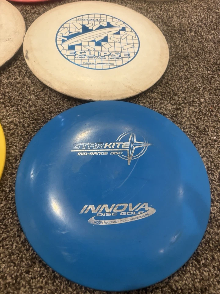 Lote de 8 discos de golf y discos voladores Discraft Innova Frisbee Styler Foto 2 de 4