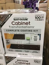 RUST-OLEUM 258240 Dark Tint Base Cabinet Coating Kit 