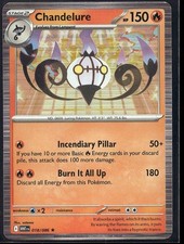 Chandelure 018/086 SV: White Flare Holo LP