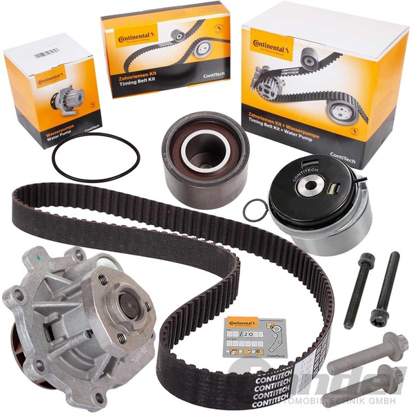 Conti Zahnriemen + Wapu Passend FüR 1.6+1.8 Opel Astra Insignia Zafira B Vectra-image