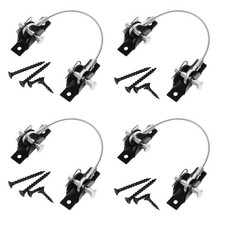 Eapele Anti Tip Furniture Anchors Kit Cabinet Wall Anchors Protect Toddler and