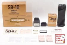 Unused in Box Nikon SB-16A AS-8 Speedlight Shoe Mount Flash for F3 From JAPAN
