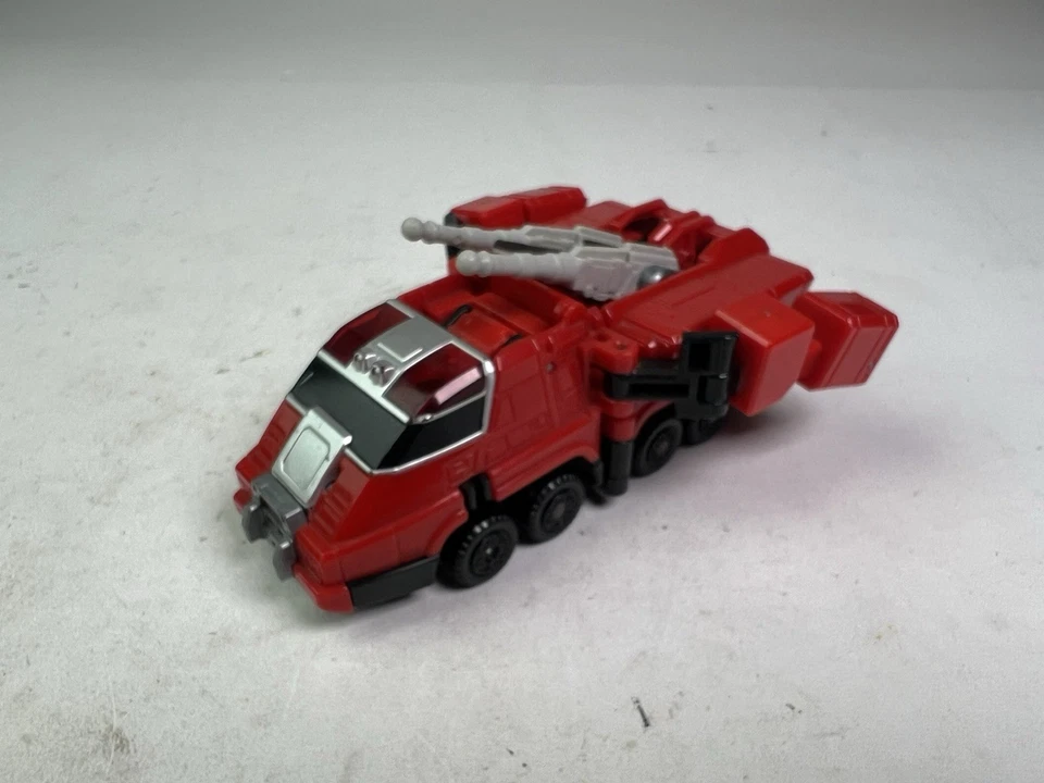 1997 Power Rangers красный #1 пожарная машина Turbo Megazord Deluxe спасательный автомобиль - Изображение 2 из 4