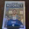 2025 Panini Mosaic Notoriety Jaxson Dart #11 Giants Rookie NFL Football