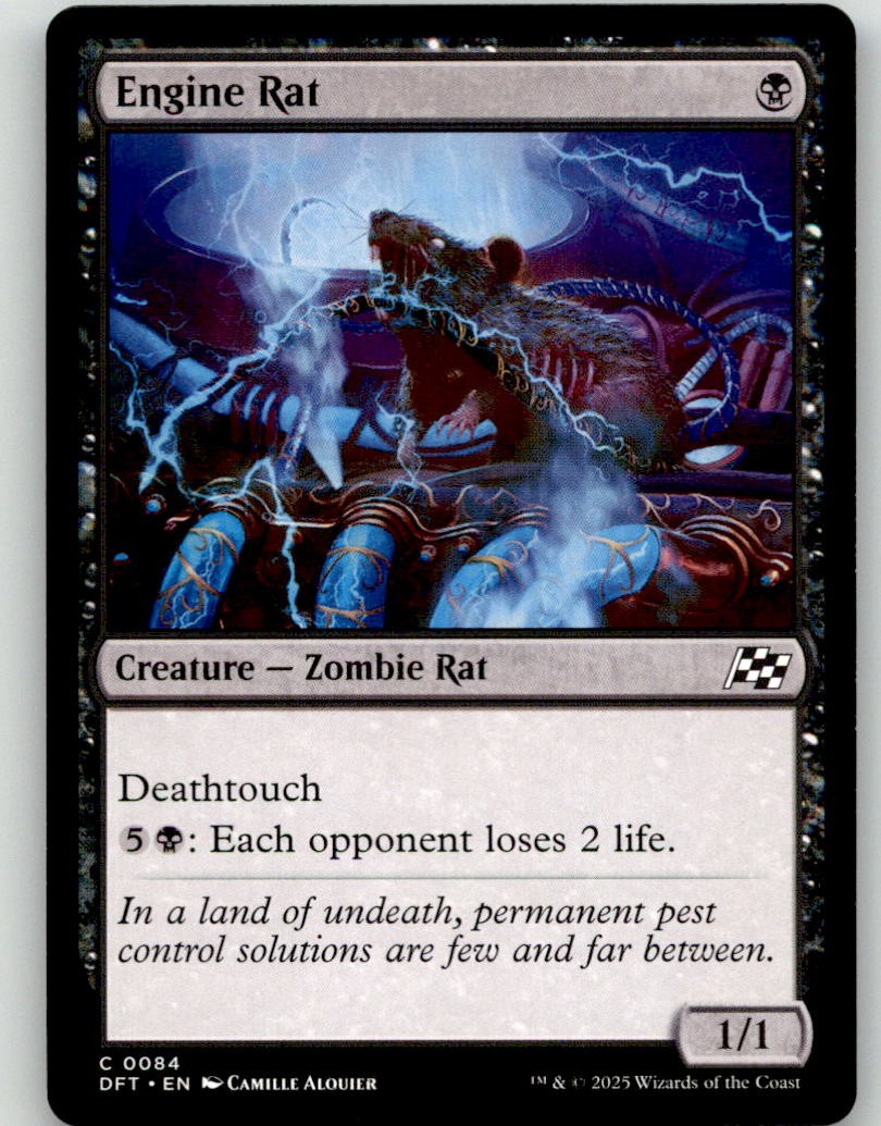 Engine Rat 84 Common Aetherdrift MTG Lightly Played