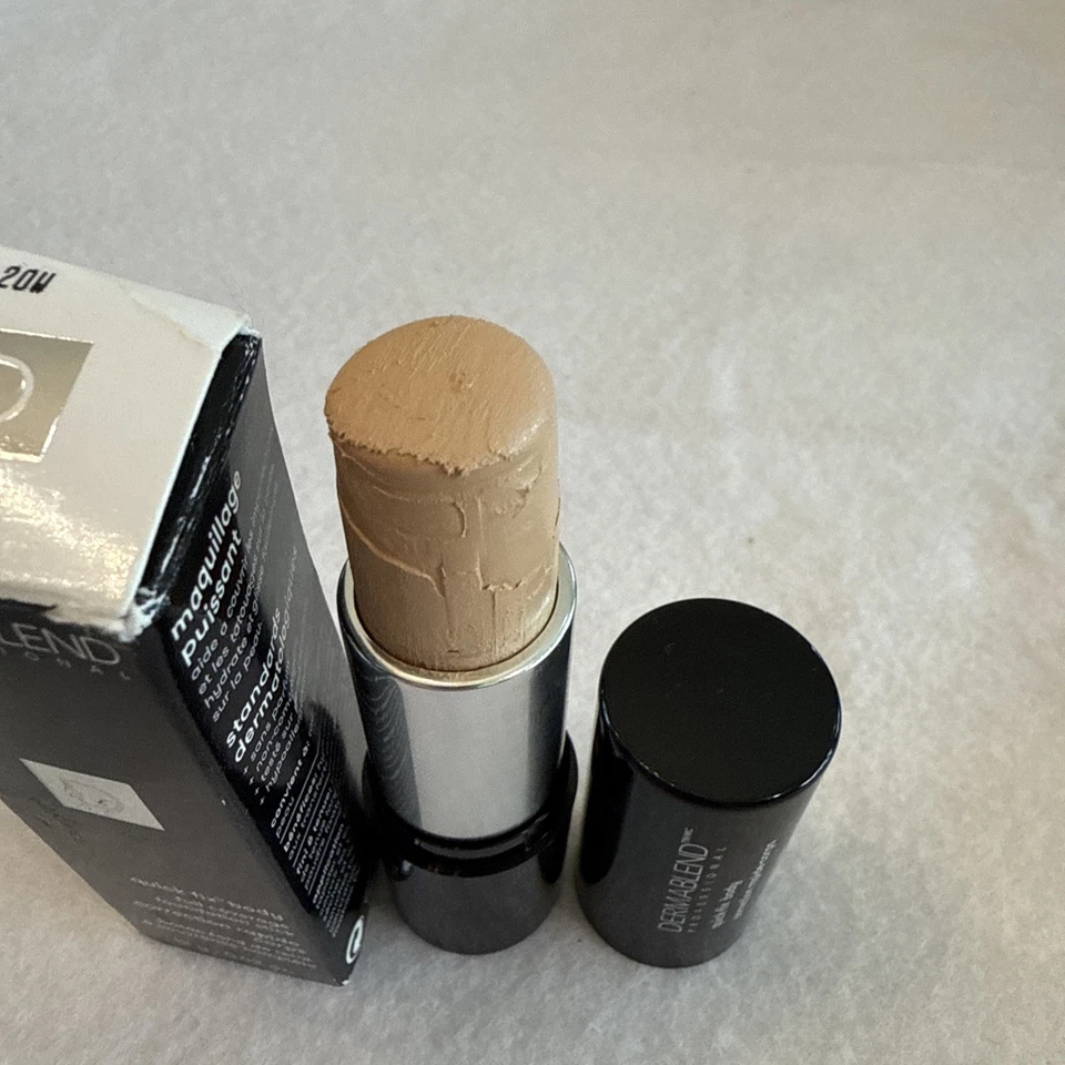 Dermablend Quick Fix Body Full Coverage Foundation Stick 20W Cream 0.42- Tested - Image 2 of 3