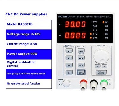 Stabilizers DC Power Supply Voltage Regulators Lab Programmable Adjustable