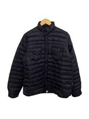 A Bathing Ape Nylon Down Jacket Navy Size 58 Used | eBay