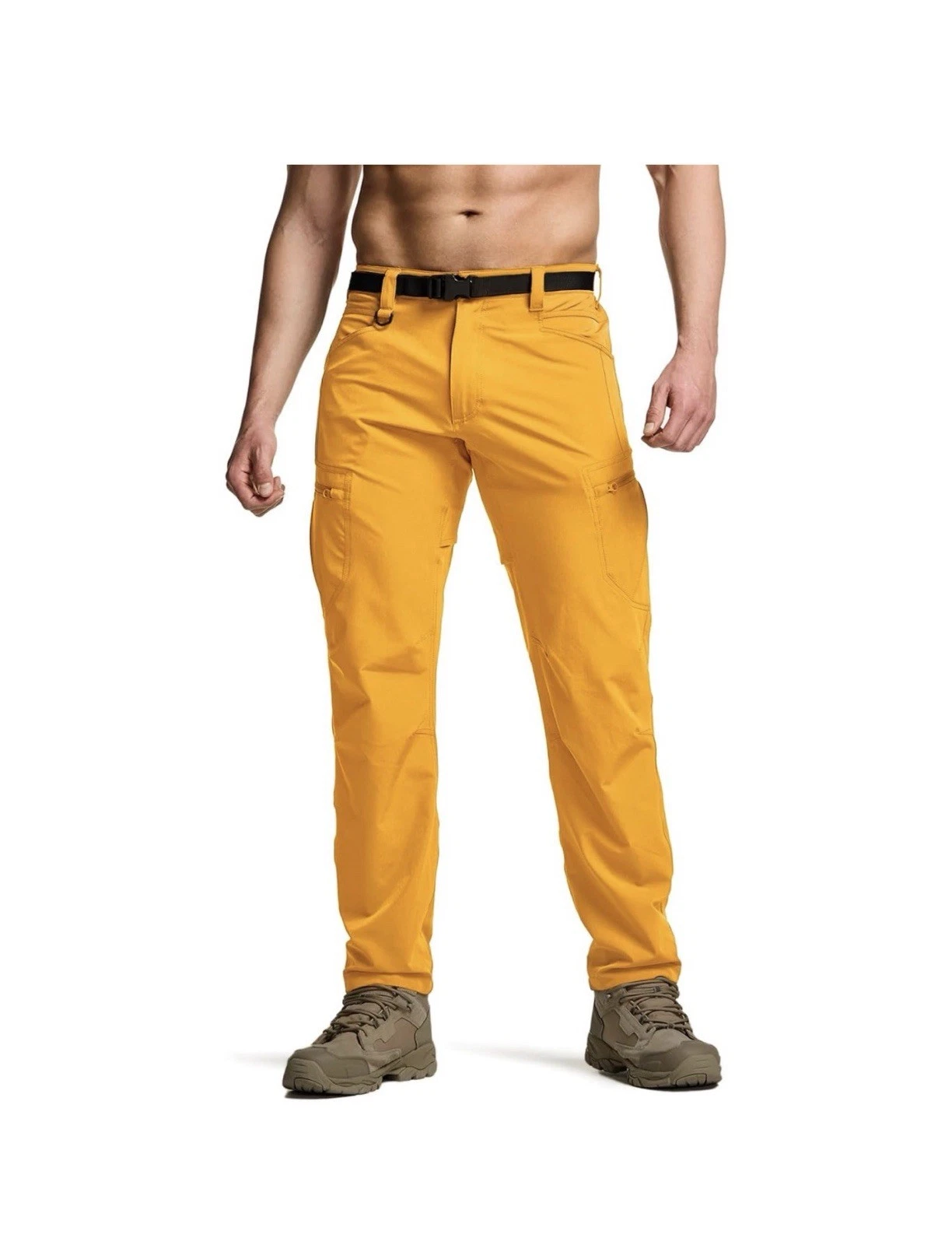 CQR Men Quick Dry Tactical Pants, Water Resistant Outdoor Pants, Lightweig
Opens in a new window or