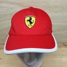 Ferrari Scuderia Hat Cap Red Adjustable Official Licensed F1 Racing Logo Adult