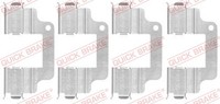 Quick Brake ZubehöRsatz Scheibenbremsbelag 109-1740 FüR L359 Freelander Si4 4X4