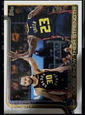 Topps 2025-26 Curry Green DUB NATION Golden State Warriors #99 Basketball Card