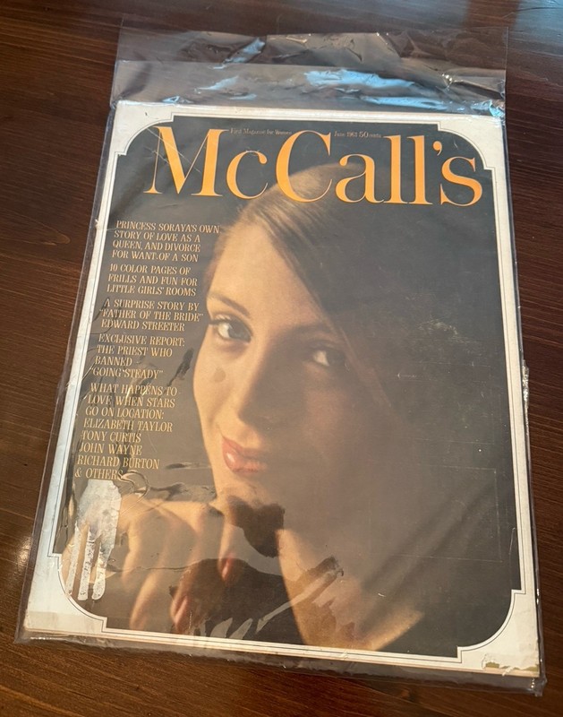 McCall’s Magazine June 1963 Vintage First Magazine For Women