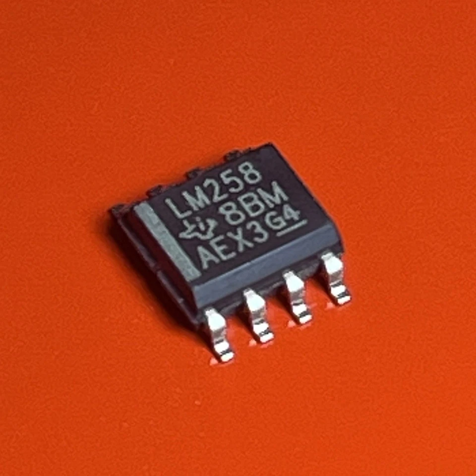 [1x] LM258 Texas Dual 700-kHz operational amplifier 30V SMD IC SOIC-8