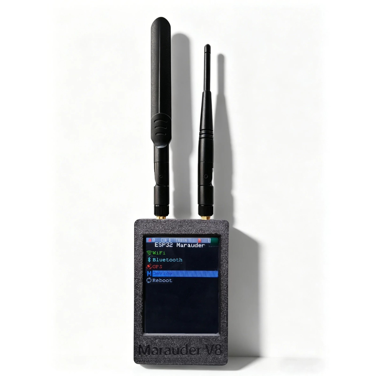 ESP32-C5 Wifi Marauder V8 2.8 Inch Touch Display Dual Band WiFi Bluetooth GPS