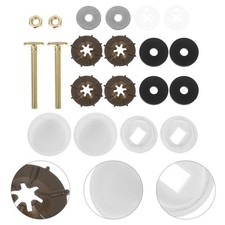 Toilet Screw Cover Caps Installation Kit Bolt Floor Bolts Replacement
