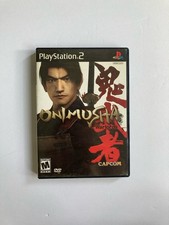 Oninusha Warlords (Sony PlayStation 2 PS2 2002) Black Label Complete CIB Manual