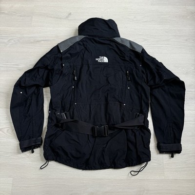 The North Face Steep Tech Jacket Mens Large Black Ski Hooded Scot