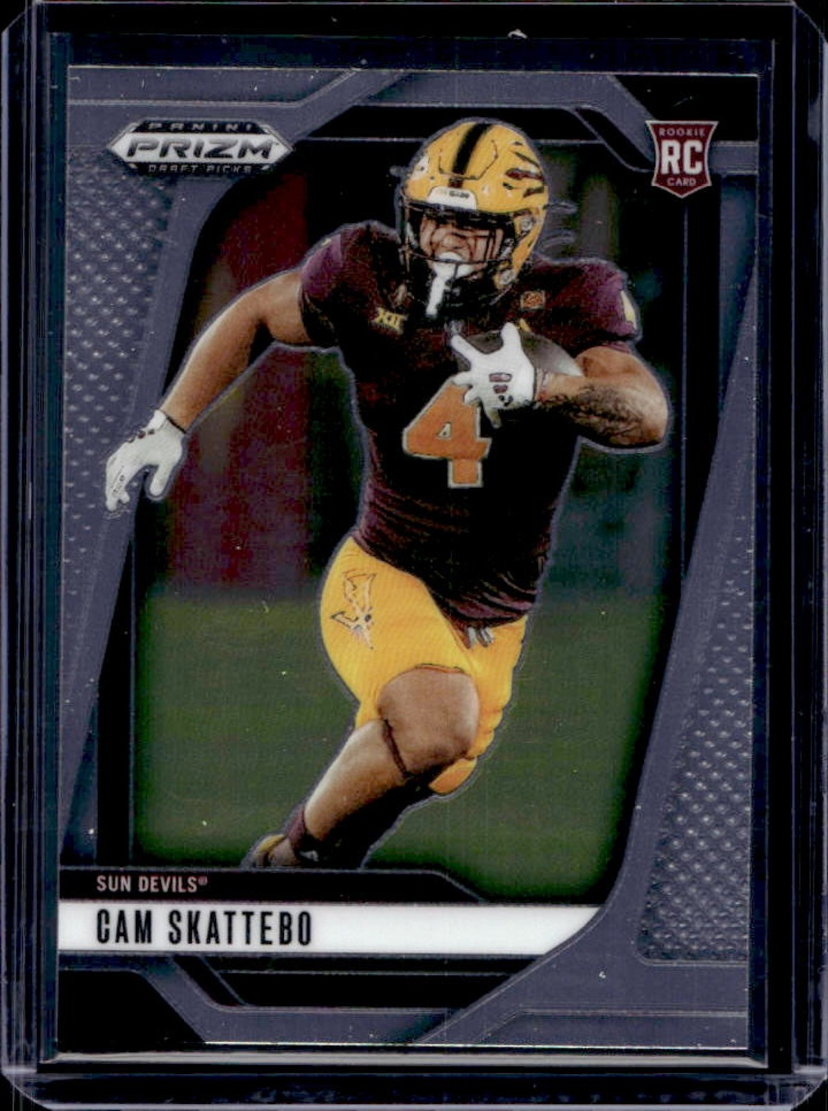 2025 Prizm Draft Picks Cam Skattebo RC Rookie #9 Sun Devils