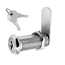 2Pack Cabinet Lock with Keys 1-1/2 Inch Cam Lock Keyed Alike File Cabinet Loc...