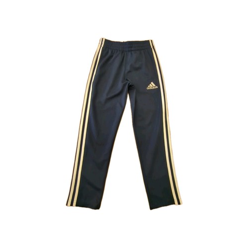 Adidas Boys Navy Blue/ White Size 8 Track Pants