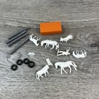 Lot Of Matchbox Series I-75 Accessories Cover Animal Tires Pipes Lesney England