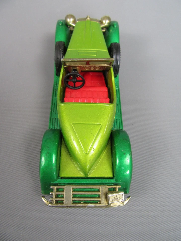 D584 Matchbox Models of Yesteryear Y-14 Stutz Bearcat 1931 Vert Bicolore Vintage - Photo 4/4