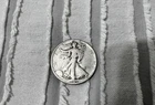 USA 90% Silver Walking Liberty Half Dollar 1945 Coin