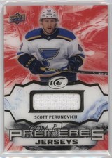 2021-22 Upper Deck Ice Ice Premieres Jerseys Scott Perunovich #IPA-SP 18m3