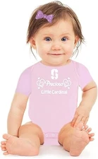 Two Feet Ahead Infant Newborn Bodysuit Creeper Pink Stanford Cardinals 12 Months