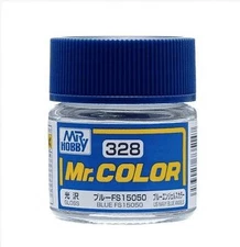 Mr. Hobby Mr. Color Lacquer C328 Gloss Blue FS 15050 10ml C328