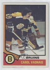 1974-75 Topps Carol Vadnais #165 az1