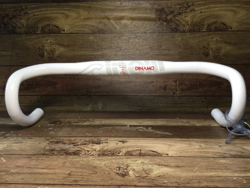 Cinelli DINAMO Aluminum Drop Handlebar White 17.32 inch Diameter 1.25 inch - Изображение 2 из 4