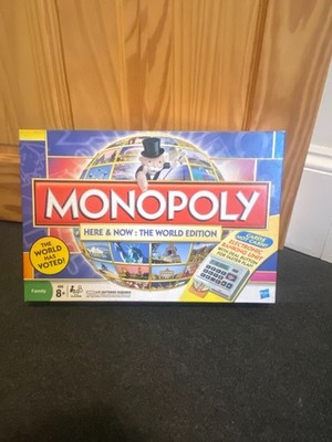 Gebrauchte Monopoly Here & Now 2008 The World Edition mit Electronic Banking