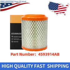 1x Engine Air Filter Fit For Jeep Compass Patriot 11-16 For Dodge Caliber 11-12