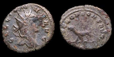Gallienus Antoninianus - LIBERO P CONS AVG, Rome - 22 mm / 2,92 gr.