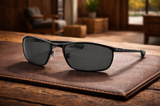Ray-Ban Olympian RB3119M 002 62 mm Black Polarized Men's Sunglasses