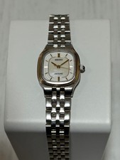 SEIKO EXCELINE Women's Quartz Watch Silver Stainless Steel Dress Wristwatch