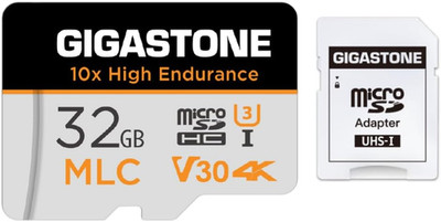 [10X High Endurance]  Industrial 32GB MLC Micro SD Card, 4K Video Recording, Sec