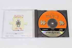 Digital Jigsaw Puzzle DEJIG Tin Toy CIB SEGA Saturn SS NTSC-J Japan US Seller