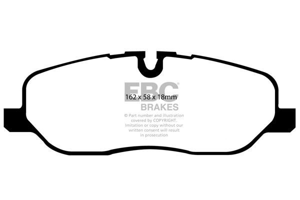 EBC PD06KF355 HIGH PERFORMANCE BRAKE KIT Front