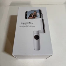 New Open Box Insta360 Flow AI Tracking Smartphone Gimbal Stabilizer WHITE