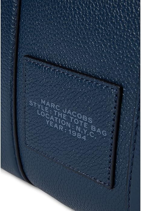 marc jacobs small tote leather 1SZ BLUE 196611005944 Box 38