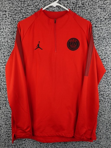 Nike Air Jordan PSG Paris Saint Germain Strike Drill AQ0956-657 Pullover Men's L