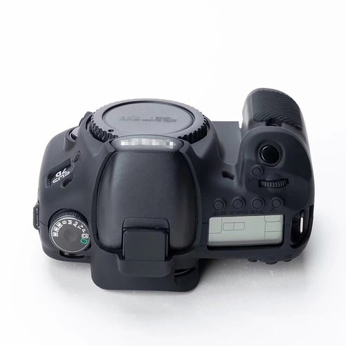 Silikon Gummi Gehäuse Schutzhülle Haut für Canon EOS 7D Kamera - Bild 12 von 19