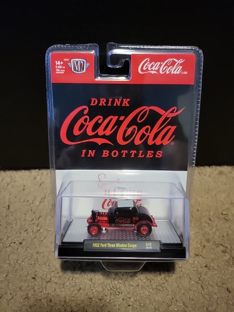 M2 Machines CHASE 1:64 Coca-Cola 1932 Ford 3 Window Coupe CHASE