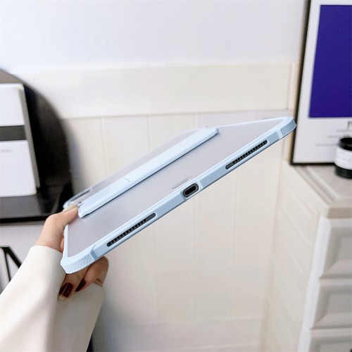 Clear Proetective Case Stand For iPad Air Pro 11/13 10th 9th 8th Bumper Cover - Picture 6 of 13