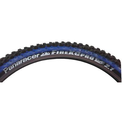Panaracer Fire XC Pro TLC Folding Tyre - 26 x 2.1 - Black / Blue