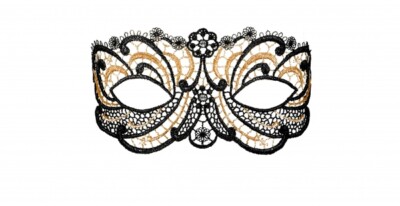LUCKY CHEEKS Maske GOLDEN DIAMOND